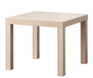 $5 ikea table beige oak, 10 available /$5 each