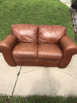 Leather Couch