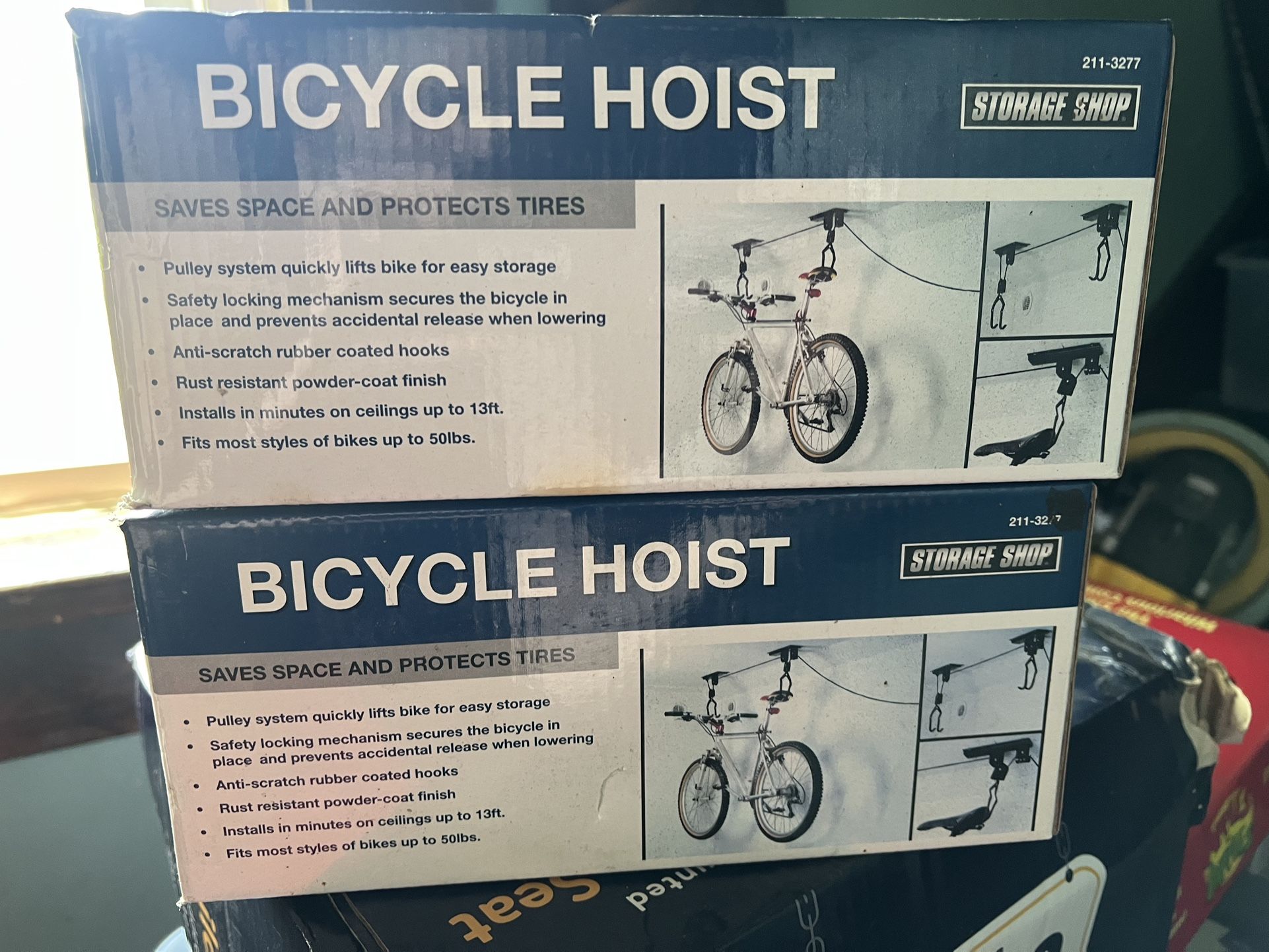 Bicycle Hoists For Shed/ Garage