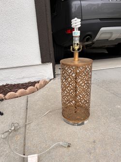 Gold Table Lamp