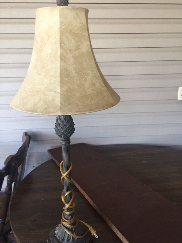 Lamp ,chair and magazine rack