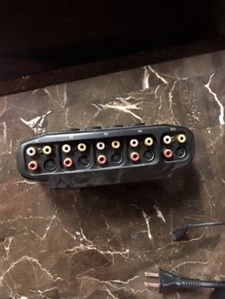 Composite video switcher