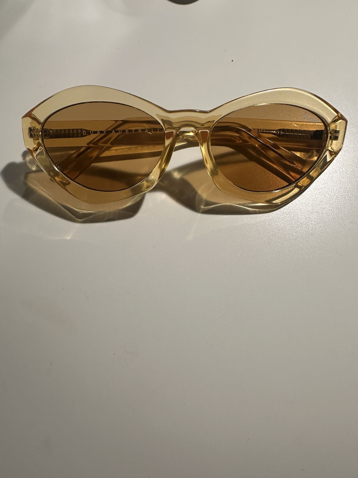 Quay Yellow Sunglasses