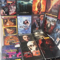 DVD Horror Bundle Lot $40