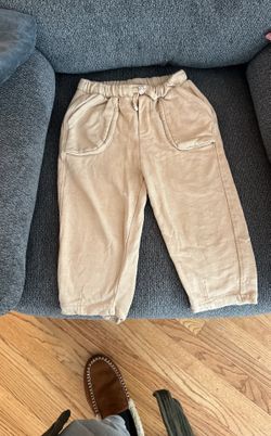 Zara Boys 4-5 100% Cotton Pants