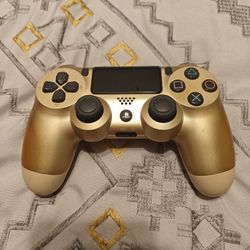 DualShock 4 PS4 Controller Gold