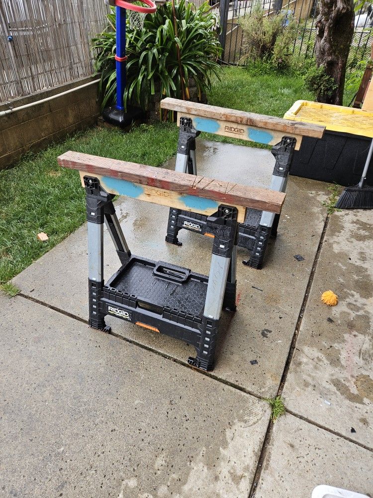 ×2 Ridgid Saw Horses