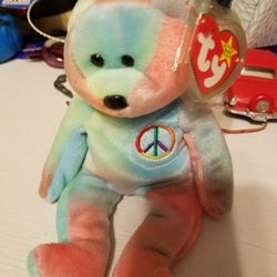 Peace Beanie Naby Bear D.o.b. Feb 1, 1996