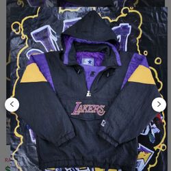 Lakers Pullover Hoodie Parka 80’s 90’s