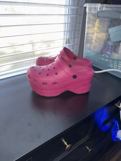 Platform Crocs