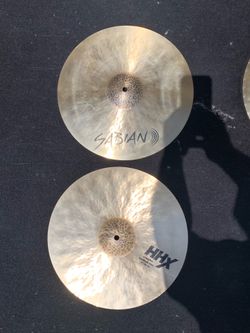 Sabian HHX Series 14” Complex Hi Hat Drum Cymbals Retails for $649
