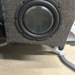 10" Clarion Subwoofer w/MTX Class-D Mono block Amp