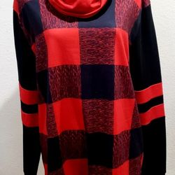 Game Day Lightweight Loose Fit Pullover size Woman's Large 