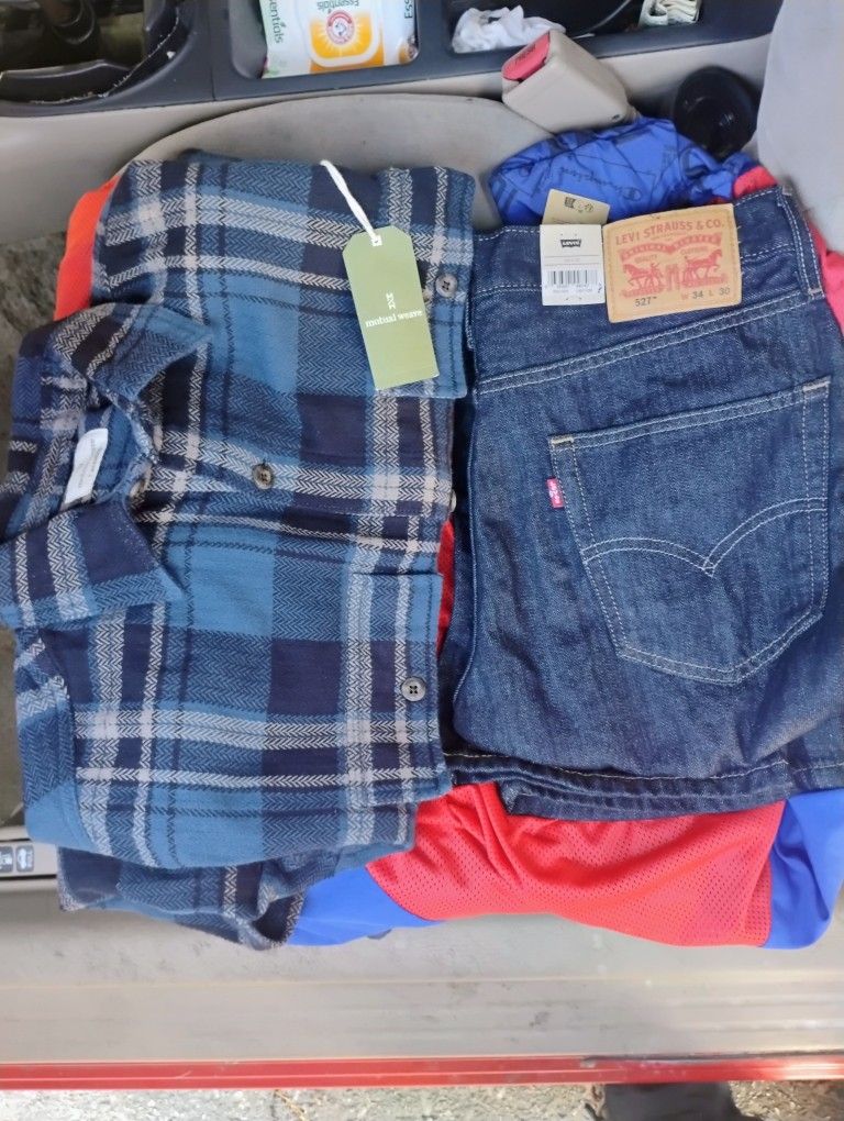 Levi's 34-30 & Jacket L 