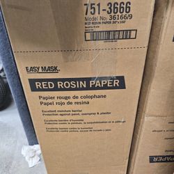 Red Rosin Paper