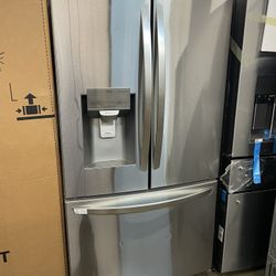 ❄️ NEW LG LFXS28968S 36 Inch Smart Freestanding French Door Refrigerator with 27.9 cu. ft