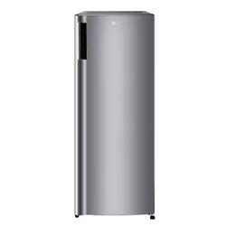 New LG 44 5/8 In x 20.63 in. W. 6 cu. ft. Single Door Top Freezer Refrigerator with Inverter Compressor & Pocket Handle in Platinum Silver