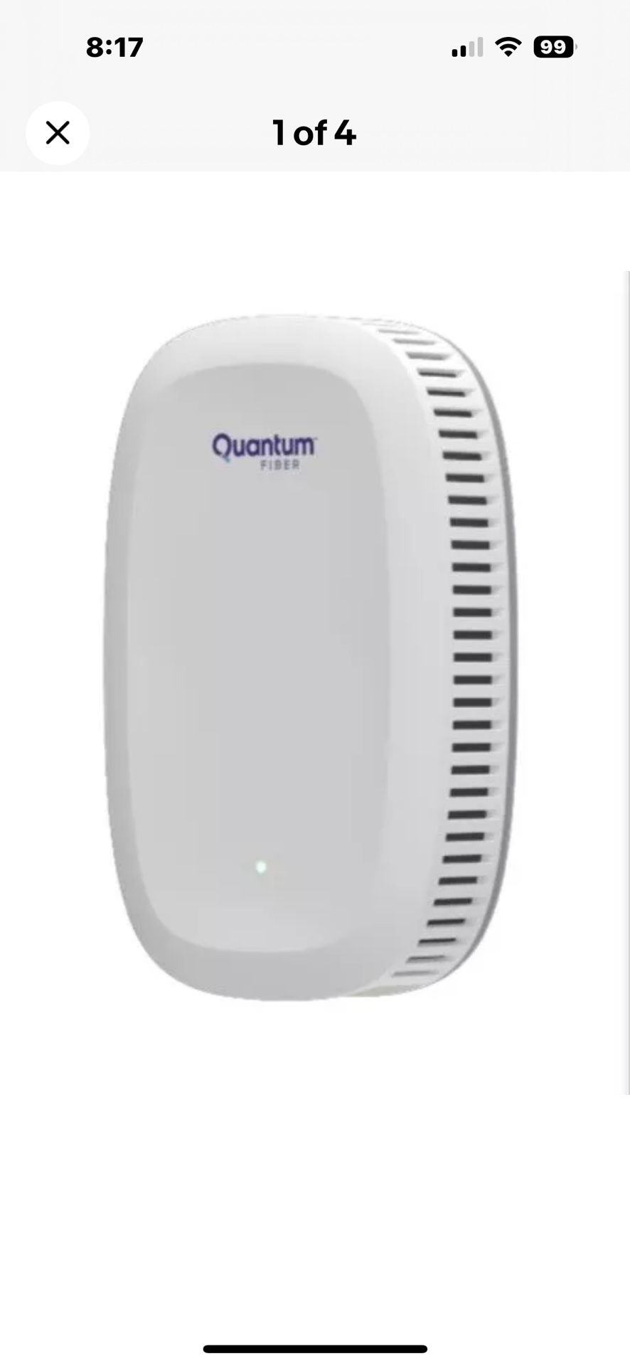 Quantum Fiber New WiFi Pod Internet