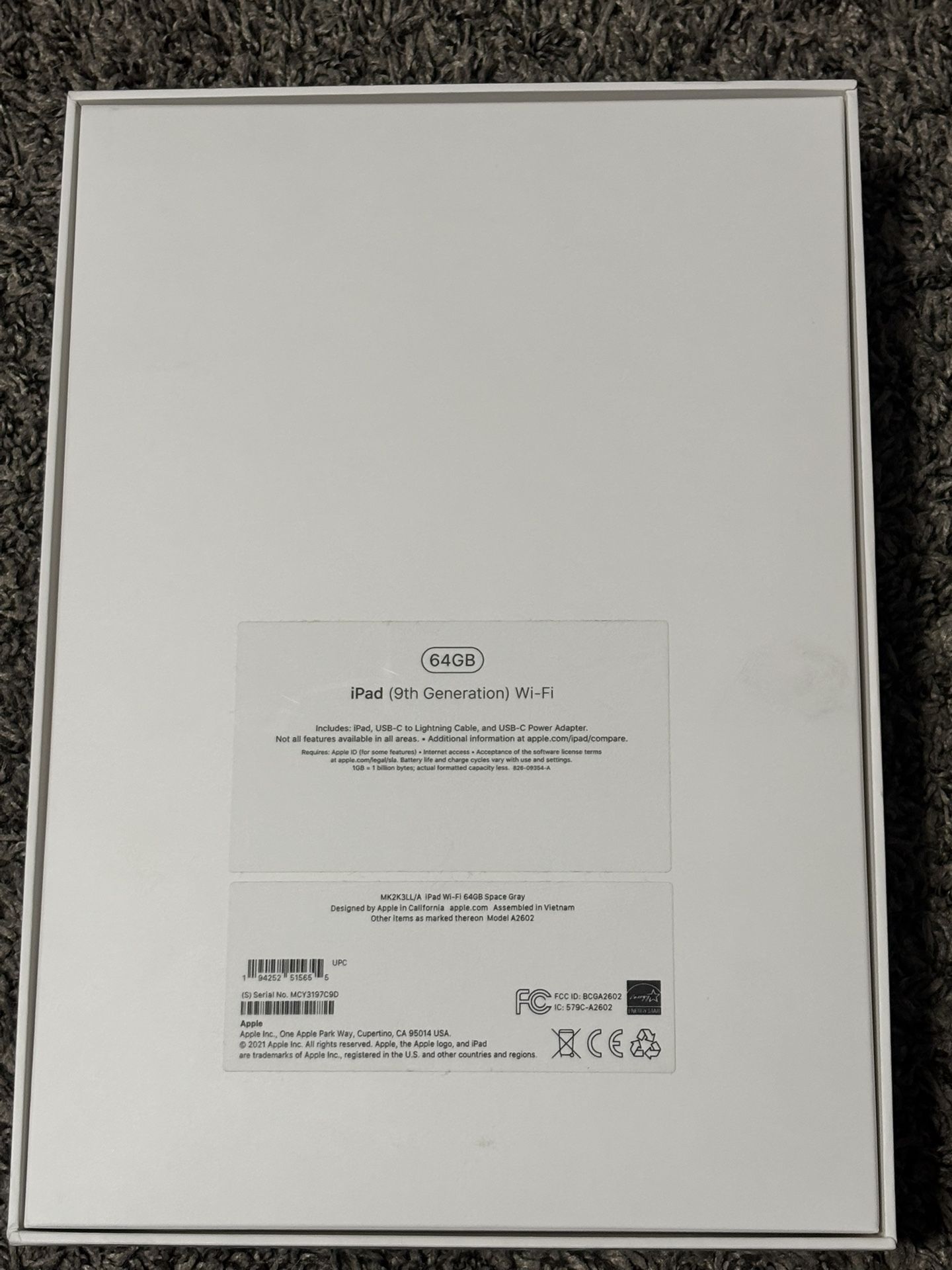 IPAD 9TH GEN 64GB
