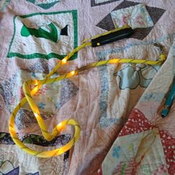 Yellow Light Up Dog Leash