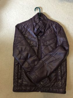 Leather jacket - men size M