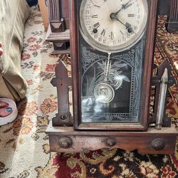 Vintage 1925' Waterberry Grandfather Clock***working***