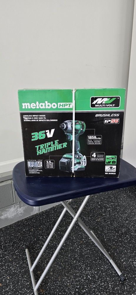 Metabo Cordless Impact Driver With Batteries