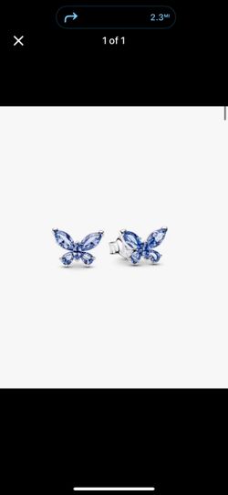 Butterfly stud earrings Pandora