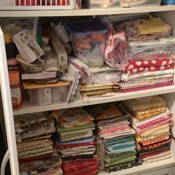 FABRIC, YARN, PATTERNS, AND CRAFTS APPOINTMENT ONLY READ DESCRIPTION