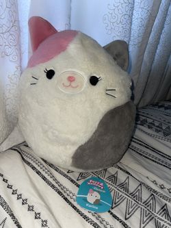 Squishmallows Karina the Cat 12" Stuffed Plush Fuzzmallows