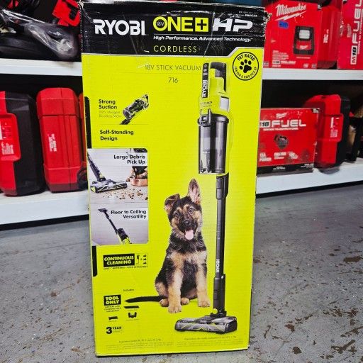 RYOBI 18V HP BRUSHLESS CORDLESS VACUUM TOOL ONLY NEW