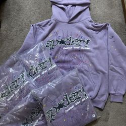 Purple Spyder Hoodie 
