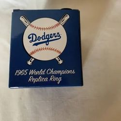 1965 LA Dodgers world champions replica ring