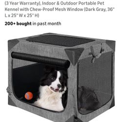  Dog Crate(indoor And Outdoor Portable)
