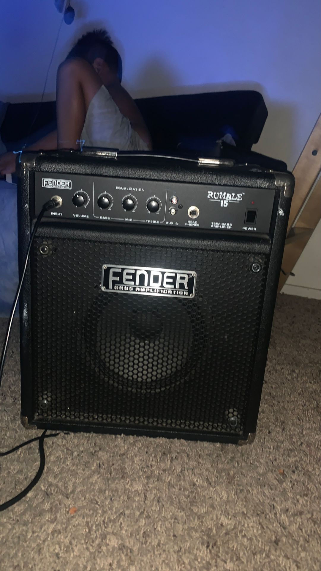 Fender rumble15 speaker for Bass guitar