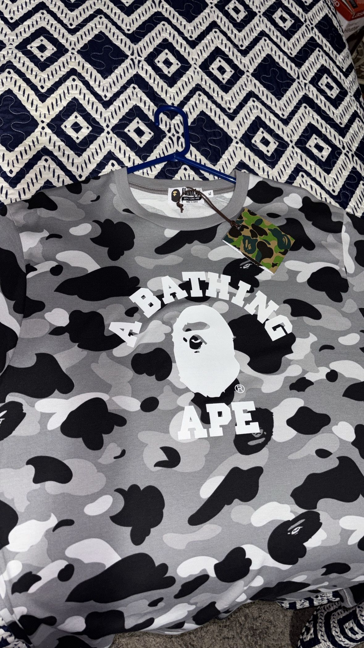 BAPE 1st Camo College Tee