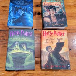 Harry Potter Book Lot - 4 Books