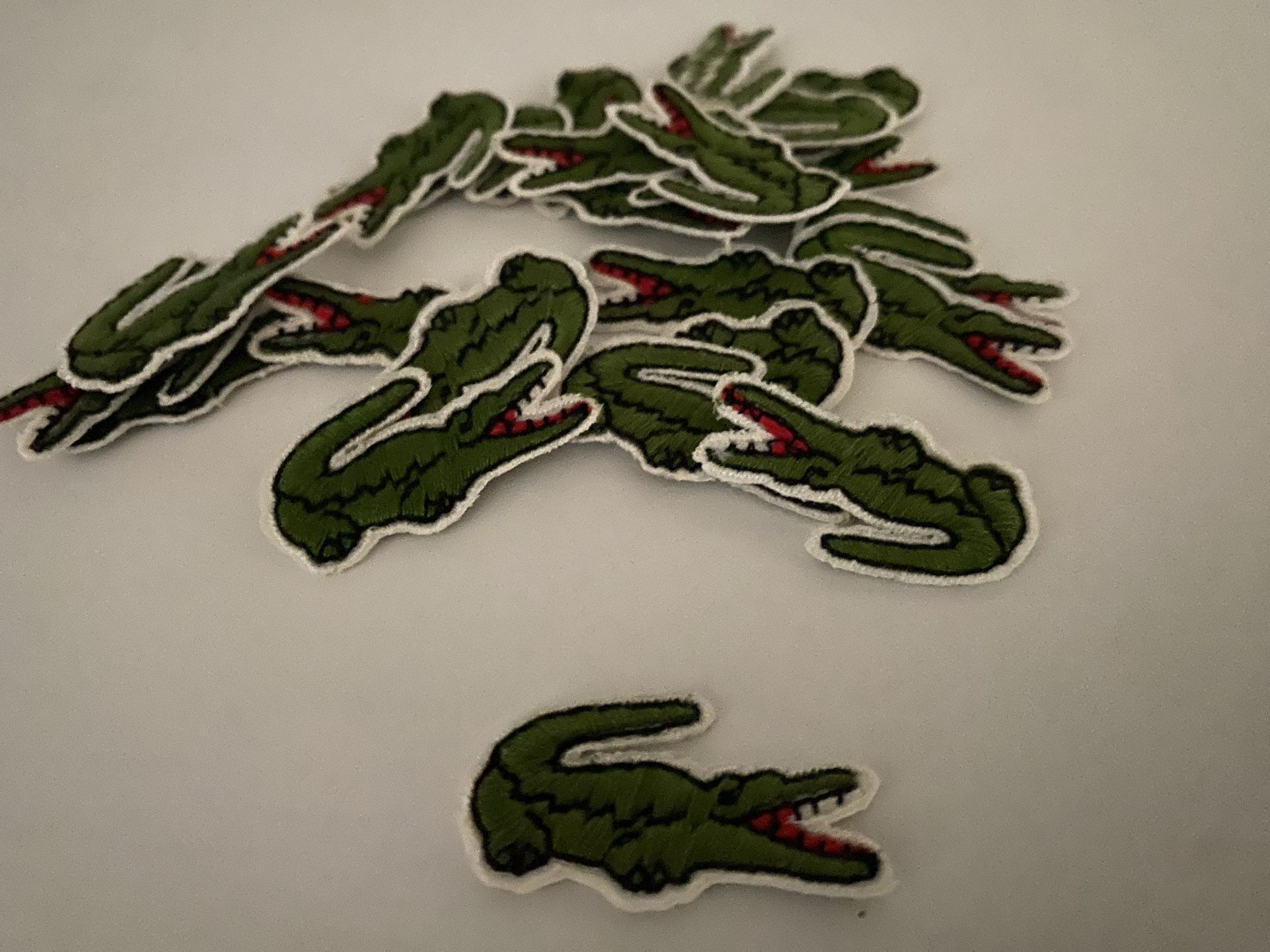 LACOSTE patches /25 Pieces $40
