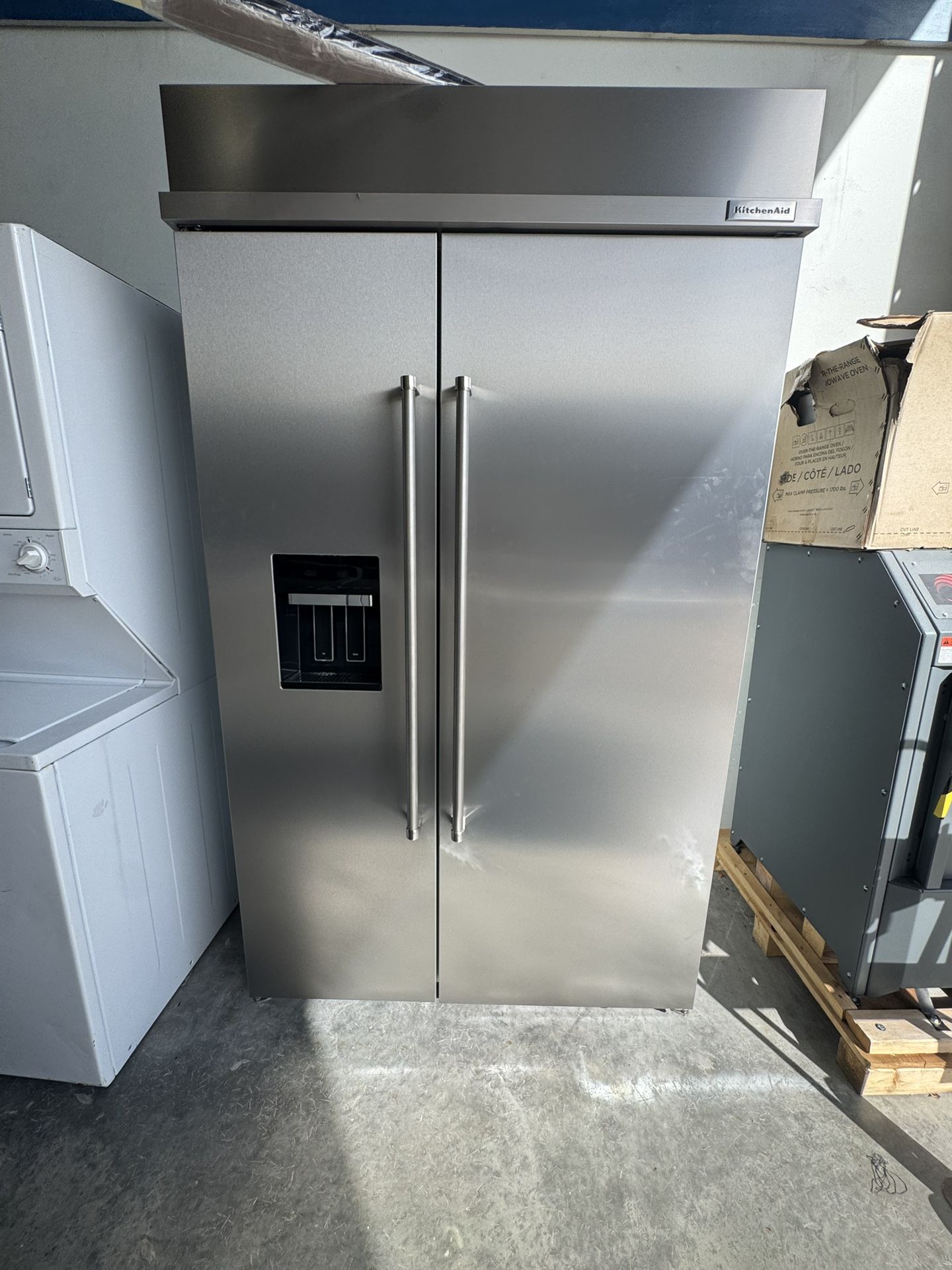 Kitchen Aid Refrigerator 48” New 