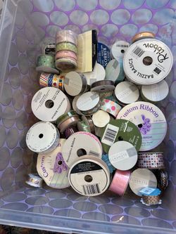 Box of ribbon