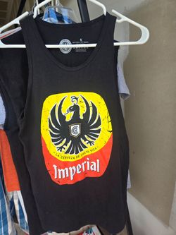 Costa Rica Cerveza  Imperial Pura Vida Black Tank Top
