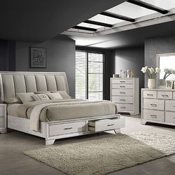 40% SALE Queen Size Platform Bedroom Set