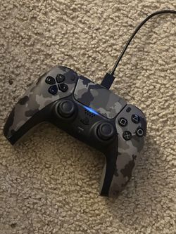 Black Camo Ps5 Controller
