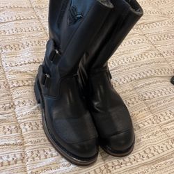 Men Hardly Davidson Boots Size 8.5 Great Condition 