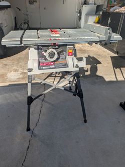 Craftsman Portable 10 in table saw