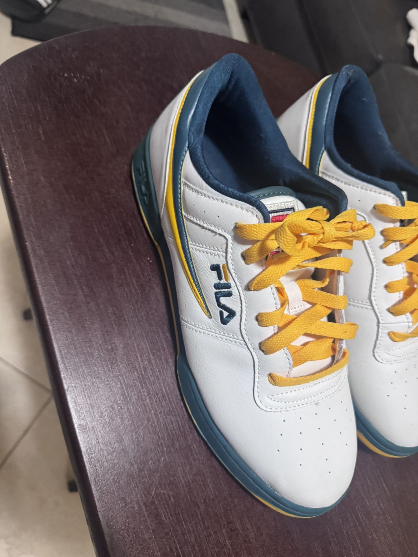 Fila Sneakers White Blue Yellow