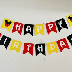 Mickey Mouse  Birthday Decorations