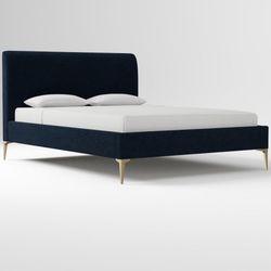 West Elm Andes Queeen Bed frame