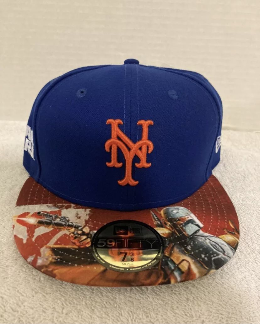 New York Mets New Era MLB Star Wars Boba Fett Limited Edition Hat Size 7 3/8
