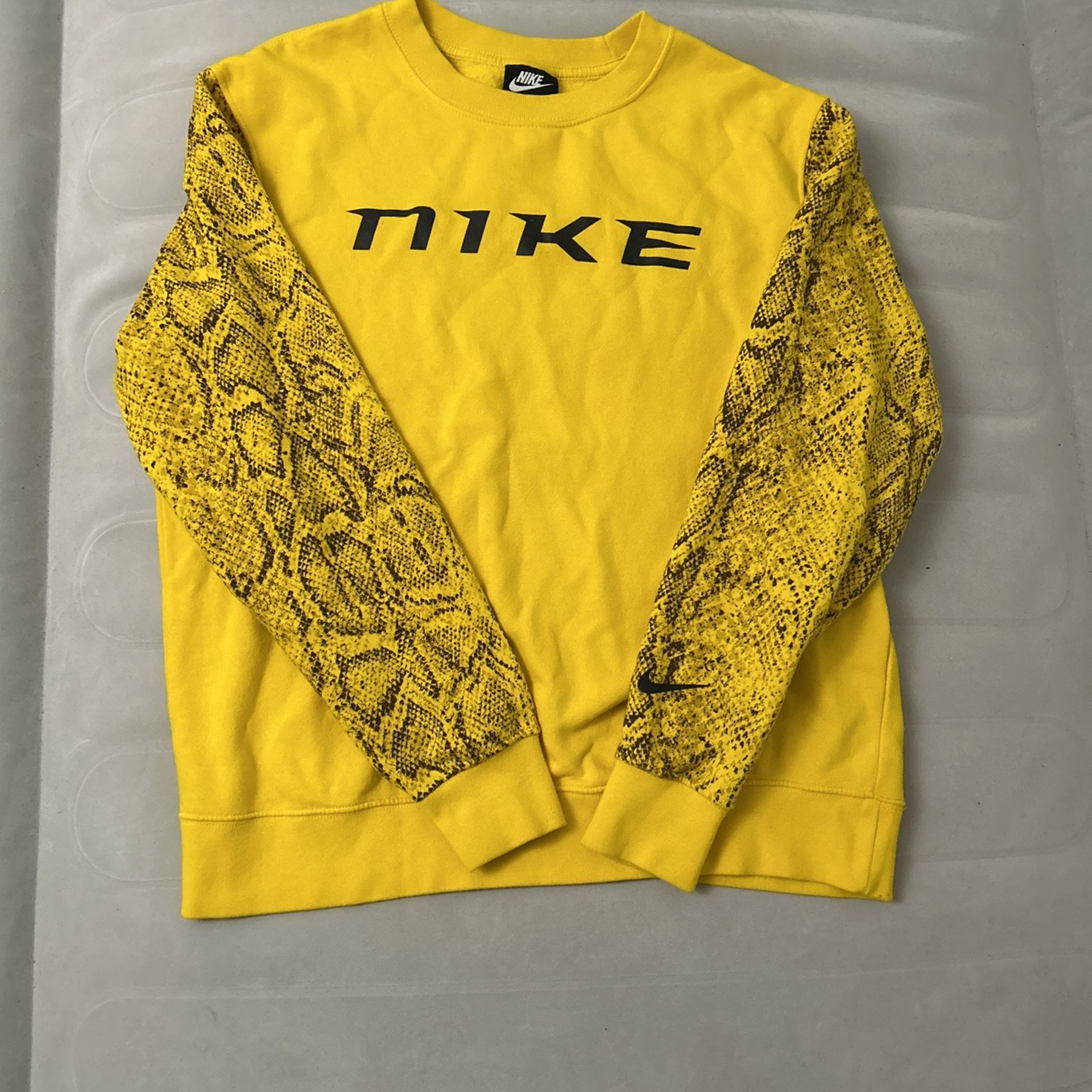 Yellow Nike Crewneck Sweatshirt